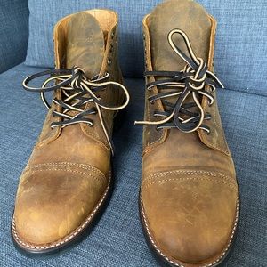 Thursday Boots Vanguard Burnt Copper Leather Boots